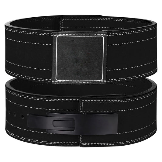 10mm 4 Inch Lever Weight Lifting Belt – Powerlifting Gym Back Support